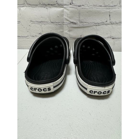 Crocs Crocband Clogs Kid Navy Red Rubber Slip-On Lightweight Casual - C10 - Picture 4 of 9